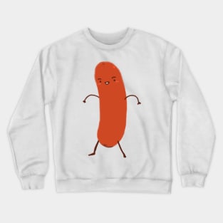 Happy Hot Dog Crewneck Sweatshirt